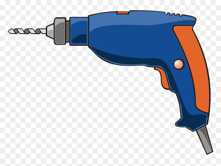 Drill Clipart, HD Png Download - herramientas png
