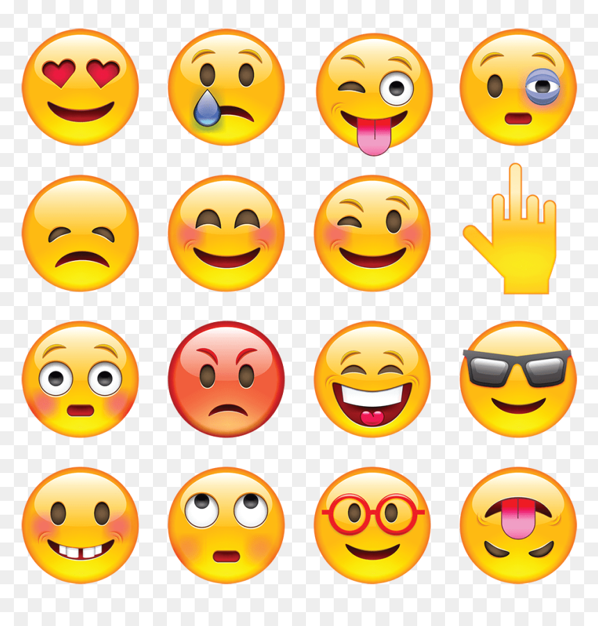 Emojis Faces, HD Png Download - emoji whatsapp png beso