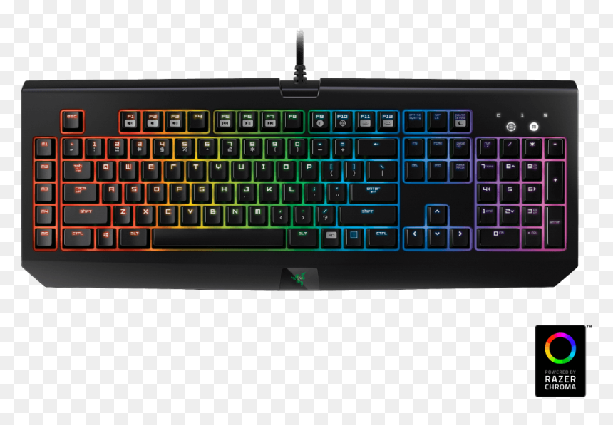 Keyboard Clipart Gaming Keyboard, Keyboard Gaming Keyboard - Keyboard Razer, HD Png Download - gaming keyboard png