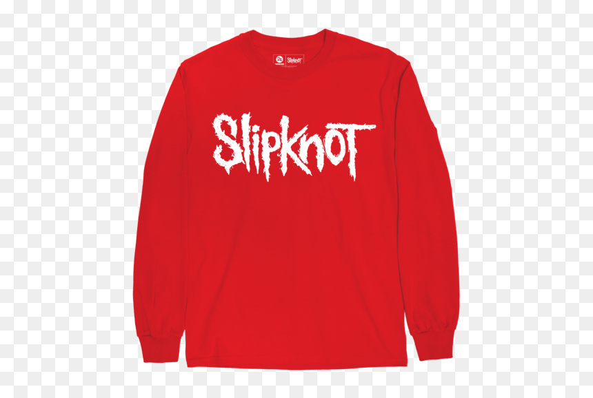 Long-sleeved T-shirt, HD Png Download - slipknot png