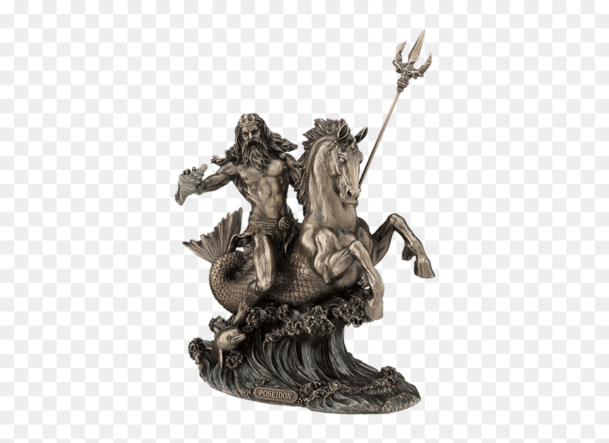 Poseidon On A Horse, HD Png Download - poseidon png