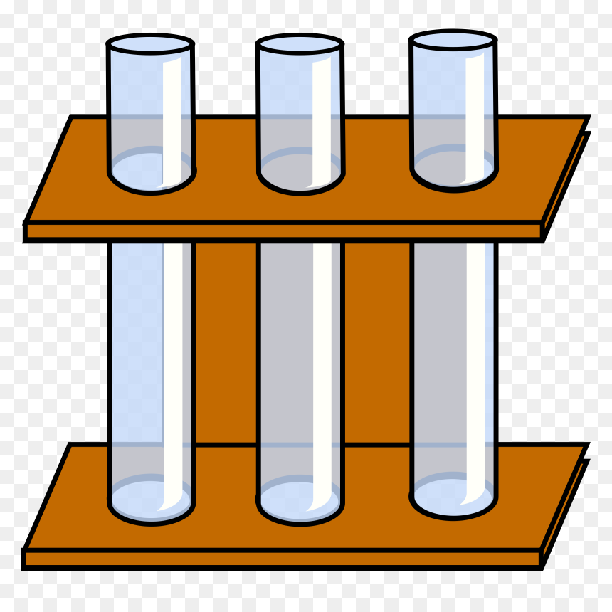 Test Tubes Clip Arts - Drawing Test Tube Holder, HD Png Download - tubes png