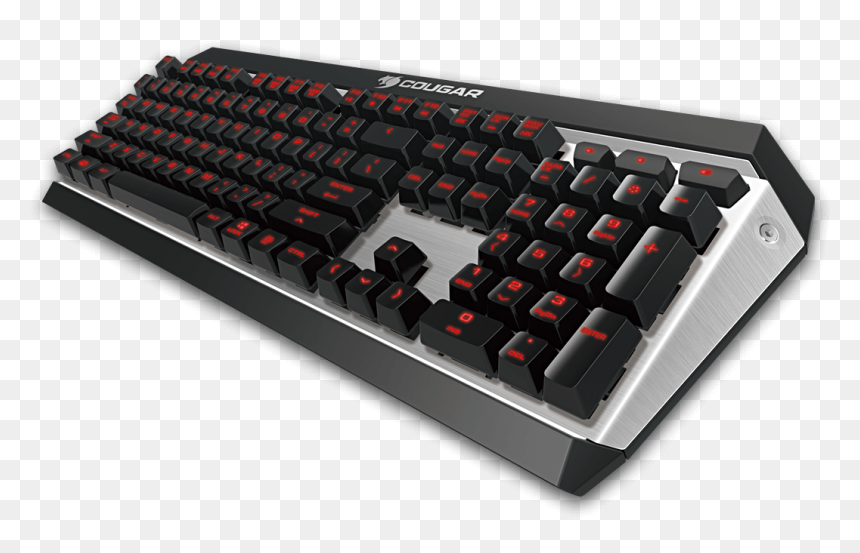 Cougar Attack X3, HD Png Download - gaming keyboard png