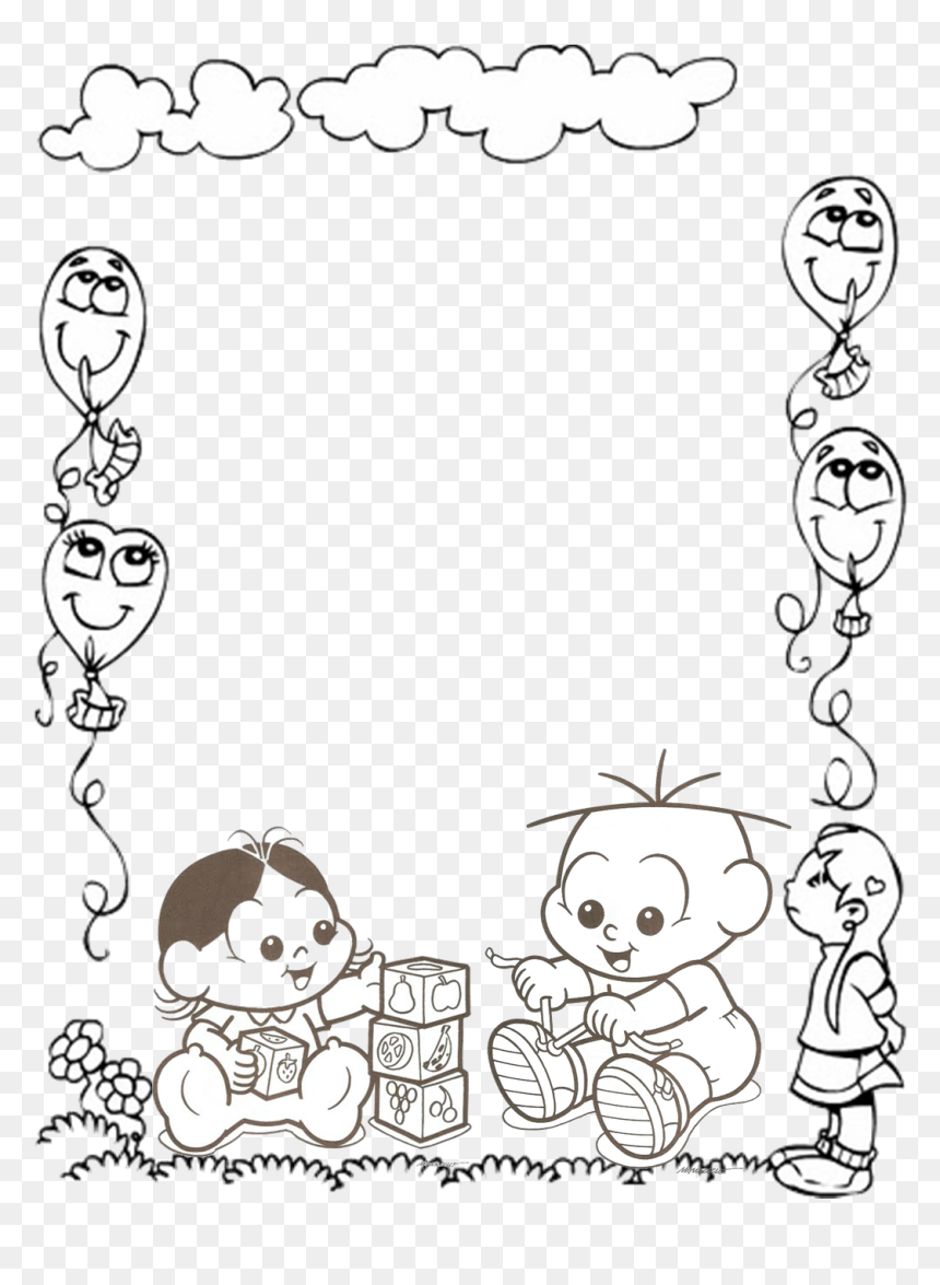 Pequenos Grandes Pensantes - Atividades De Boas Vindas Educação Infantil, HD Png Download - molduras png infantil