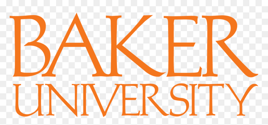 Baker University Wordmark - Baker University, HD Png Download - baker png
