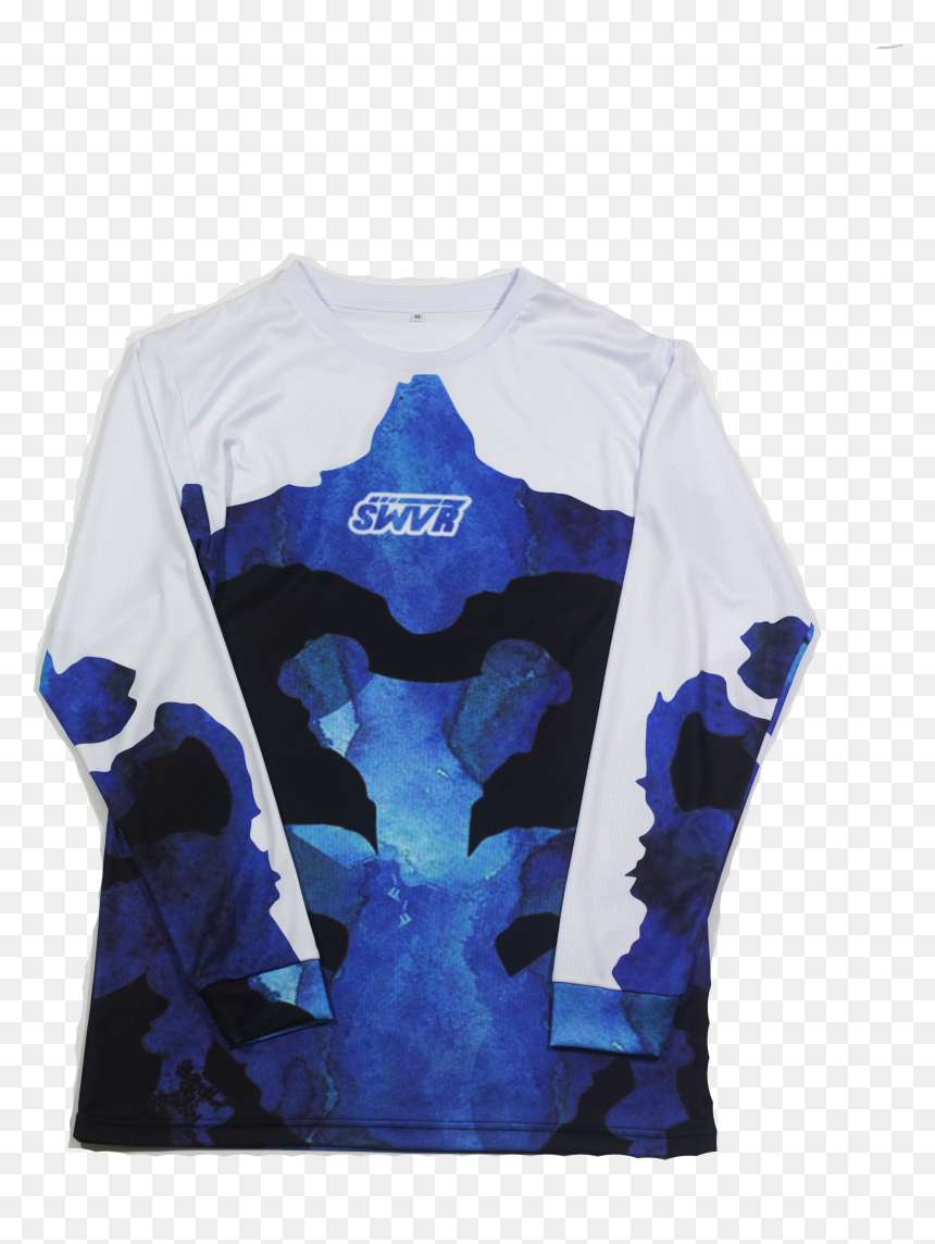 Long-sleeved T-shirt, HD Png Download - rorschach png