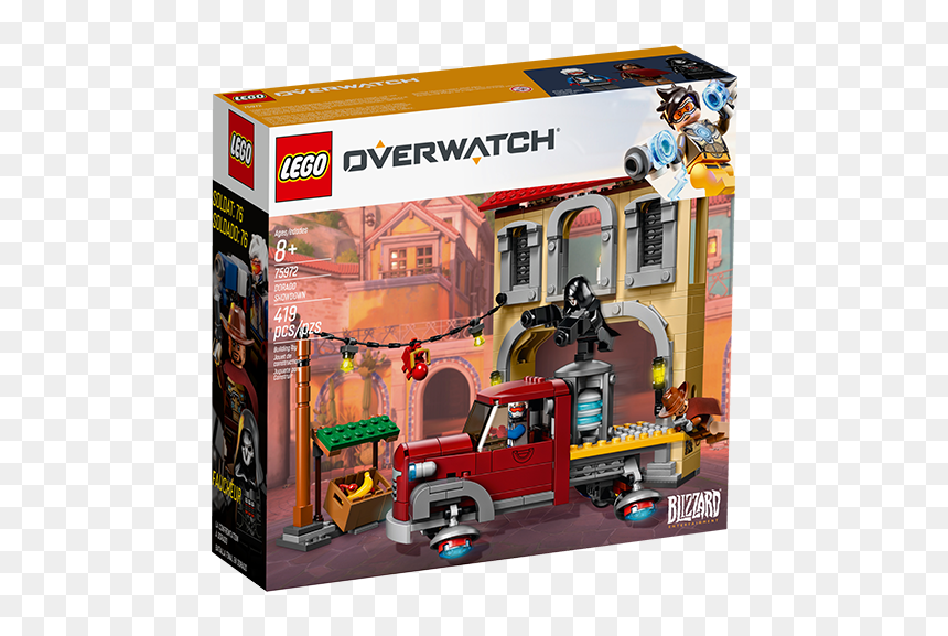 Lego Overwatch Reaper Set, HD Png Download - overwatch reinhardt png