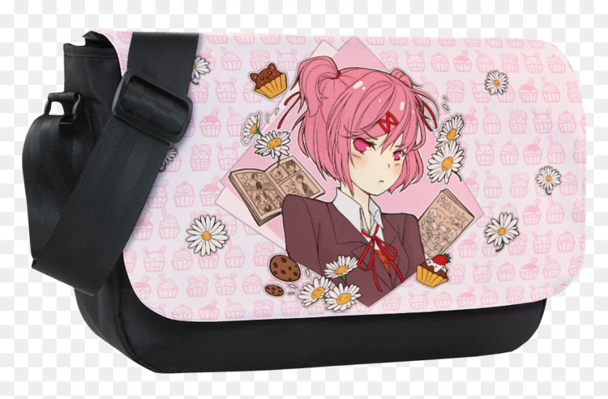 Doki Doki Literature Club Book, HD Png Download - natsuki.png