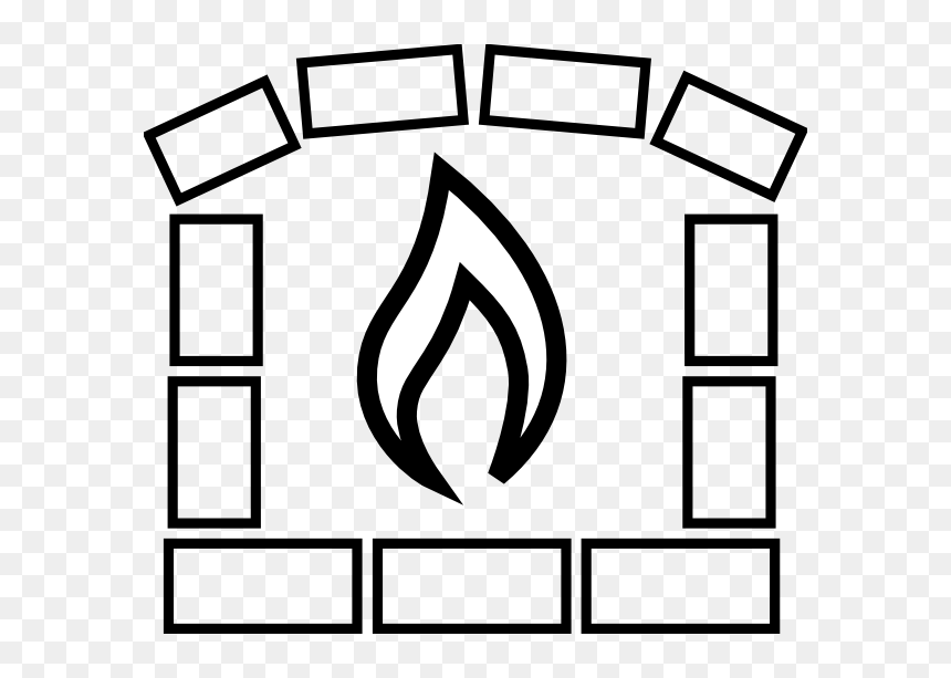 Cookout Black And White Images Clipart Clipart - Fire Place Clip Art Black And White, HD Png Download - cookout png