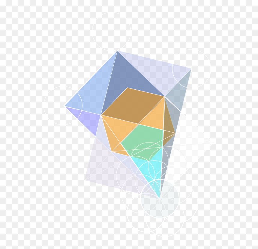 Square,angle,yellow - Triangle, HD Png Download - seed of life png