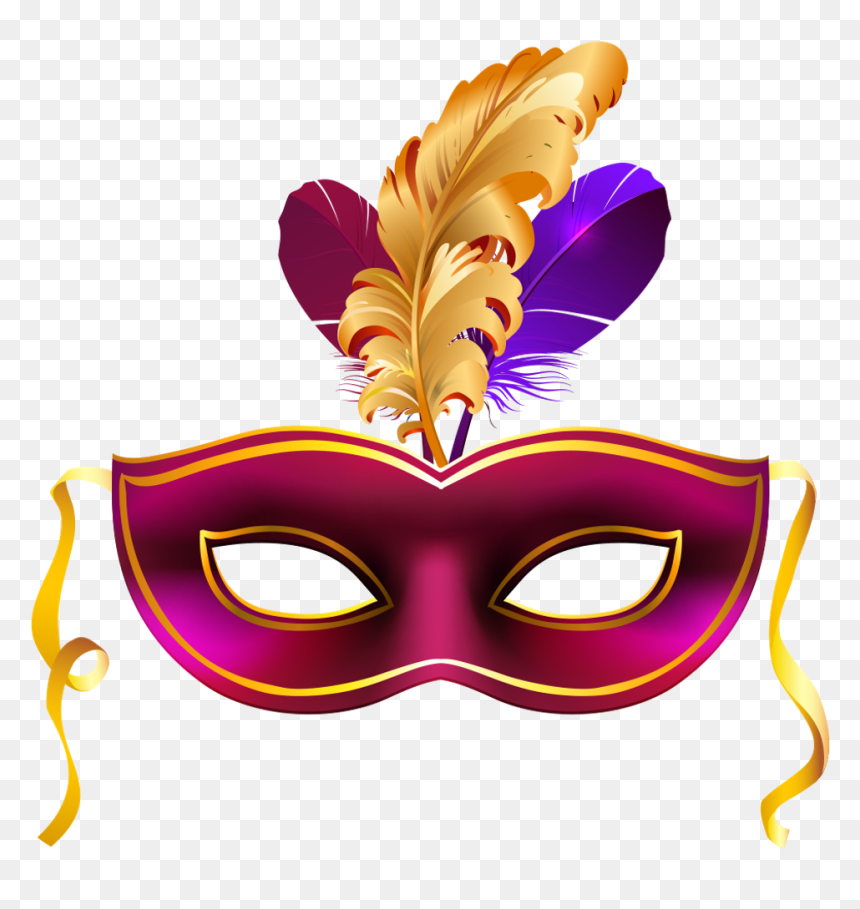 Antifaz Mask Carnaval Carnival Fiesta Party, HD Png Download - carnaval png