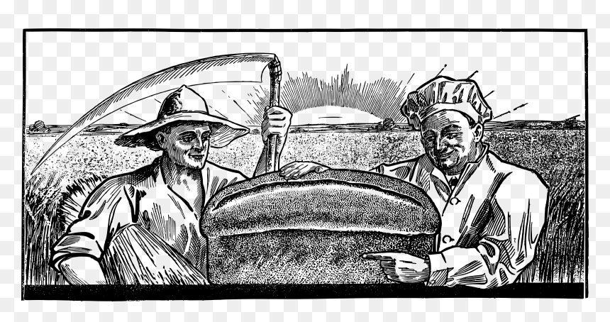 Farmer And Baker Clip Arts - Baker And Farmer, HD Png Download - baker png