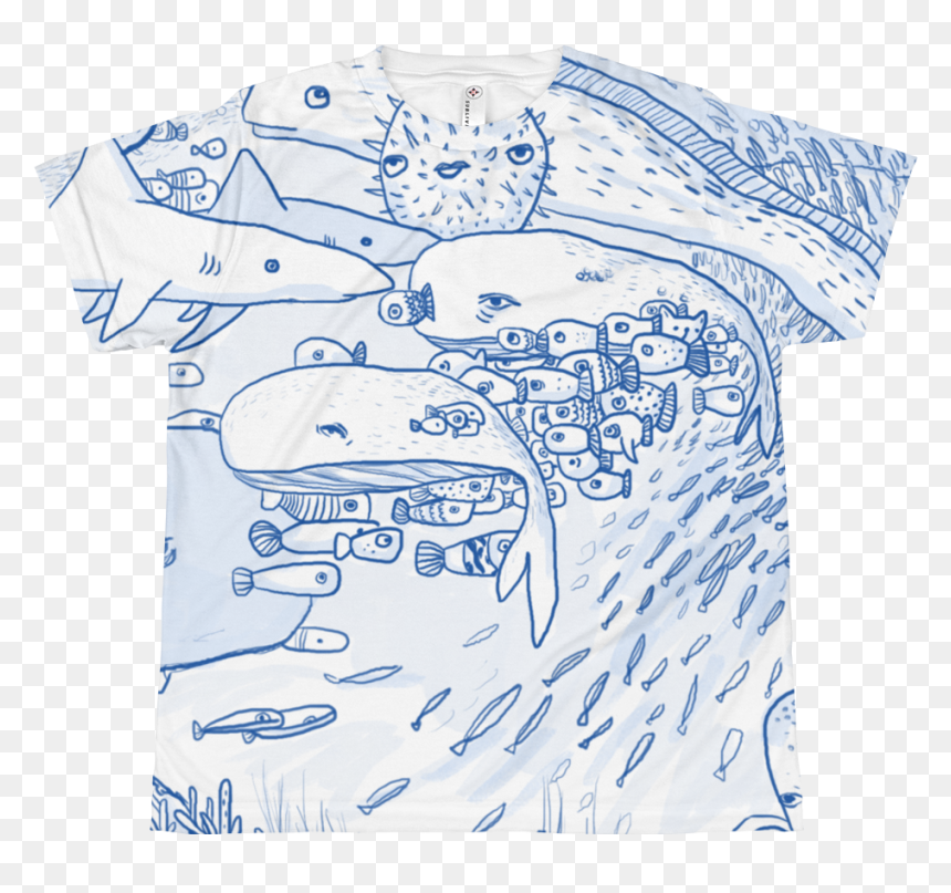 Under The Sea Kids T-shirt - Active Shirt, HD Png Download - under the sea png