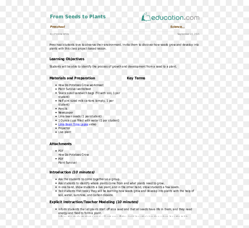From Seeds To Plants - Lesson Plan On Food From Plants, HD Png Download - seed of life png