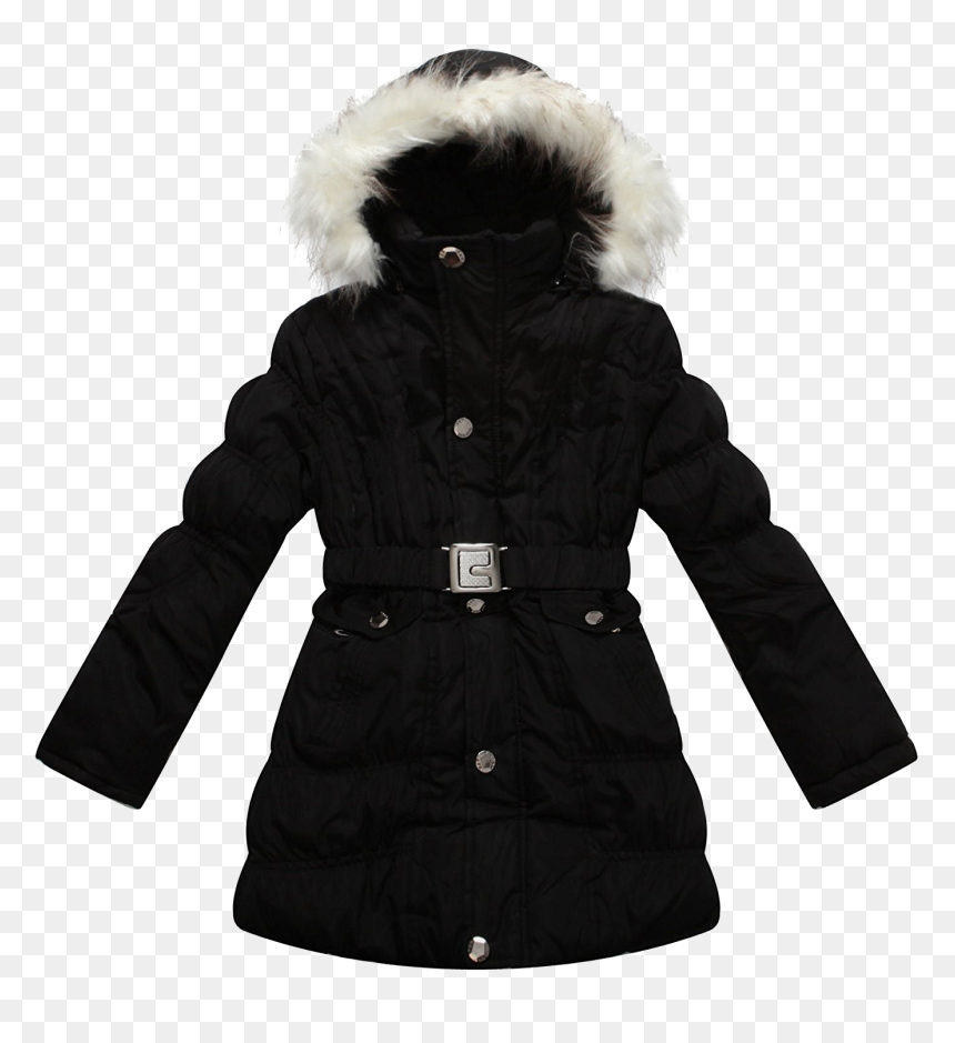 Black Winter Jacket For Women Png Transparent Image - Transparent Winter Jacket Png, Png Download - black women png