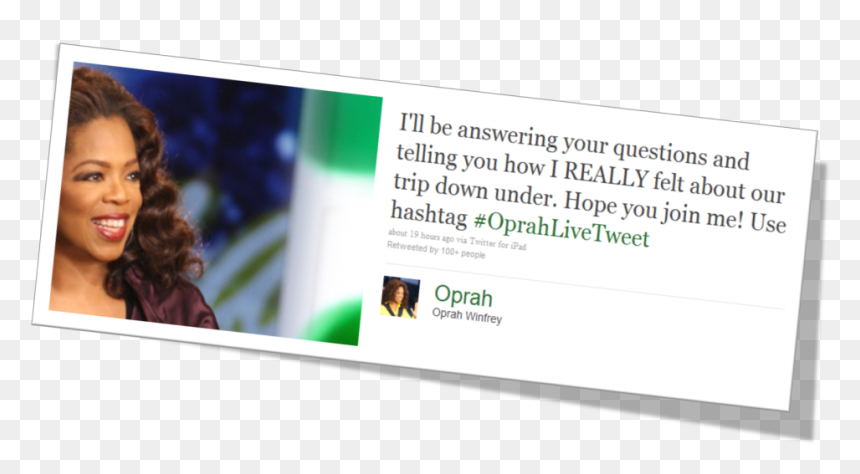 Oprah Twitter - Girl, HD Png Download - oprah winfrey png