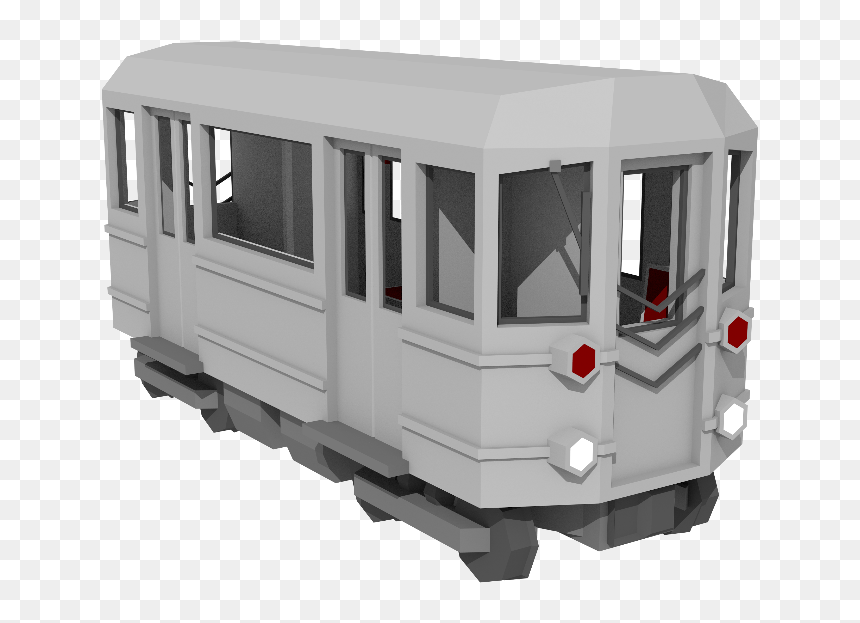 Tram, HD Png Download - subway train png
