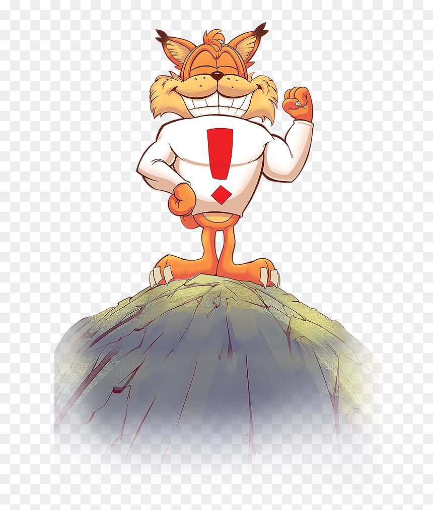Cartoon, HD Png Download - bubsy png
