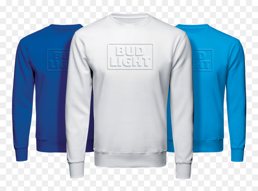Bud Light Sweaters - Bud Light Free Sweater, HD Png Download - budlight png
