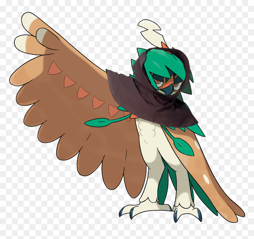 Pokémon Decidueye, HD Png Download - shoop da whoop png