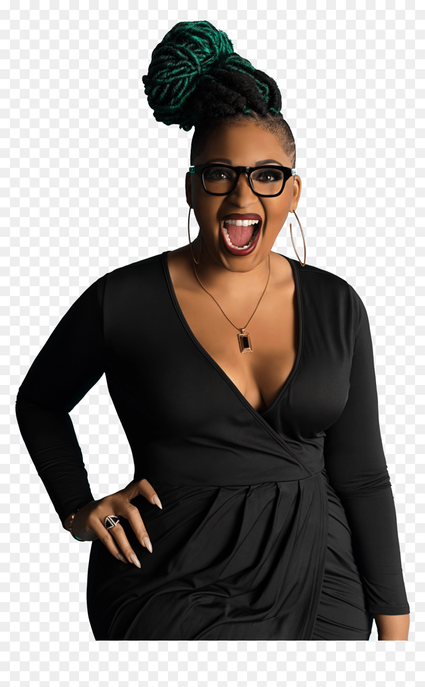 Black Woman Laughing Png - Laughing Woman Png, Transparent Png - black women png