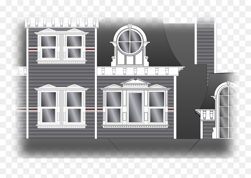 Remodelling House To Maximize Halloween Architecture - Window, HD Png Download - house window png