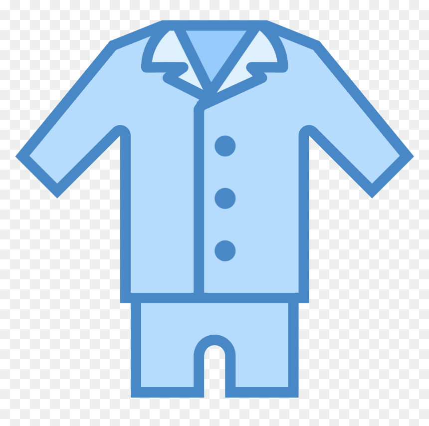 Pyjama Homme Icon, HD Png Download - pajamas png