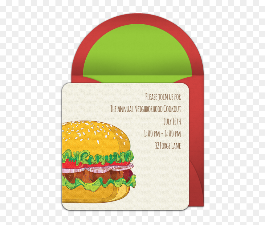 Cheeseburger, HD Png Download - cookout png