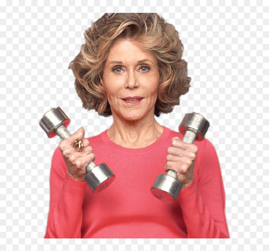 Biceps Curl , Png Download - Jane Fonda Png, Transparent Png - curl png