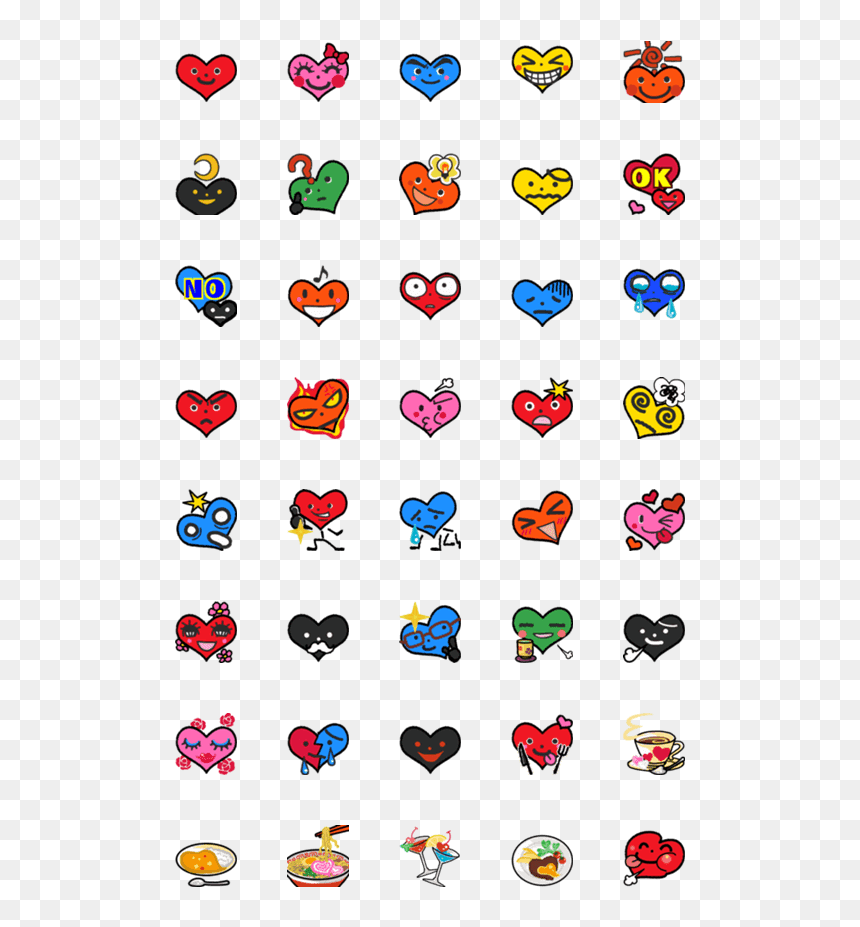 Official Star Wars Emoji, HD Png Download - yellow heart emoji png