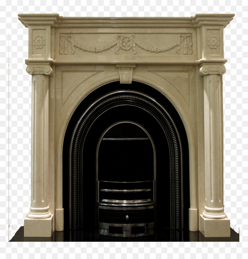 Fireplace Png - Arch, Transparent Png - metal grate png