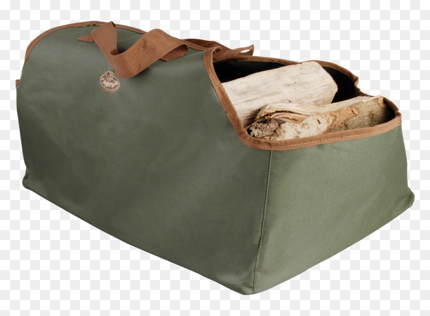 Wood Log Carrier - Sac Porte Buches, HD Png Download - wood log png