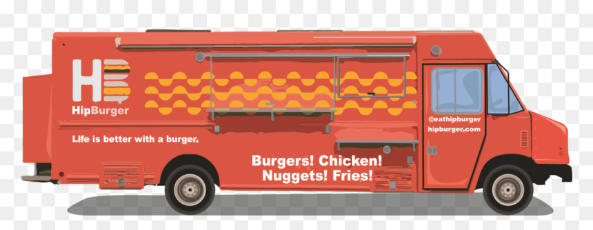 Hipburger Truck - Bus, HD Png Download - truck.png
