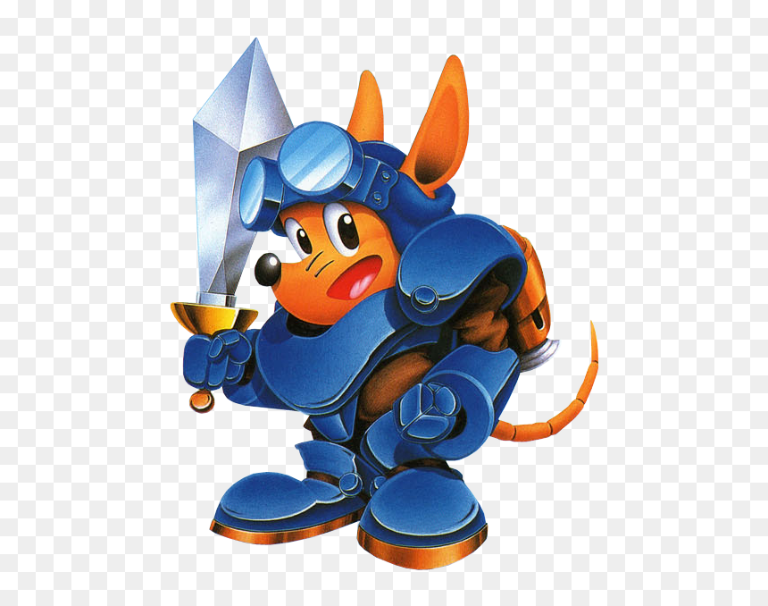 Rocket Knight Adventures Mega Drive, HD Png Download - bubsy png