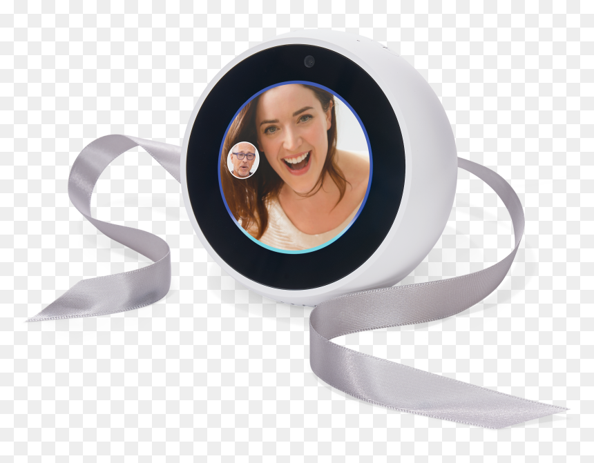 Amazon Echo Spot - Girl, HD Png Download - oprah winfrey png
