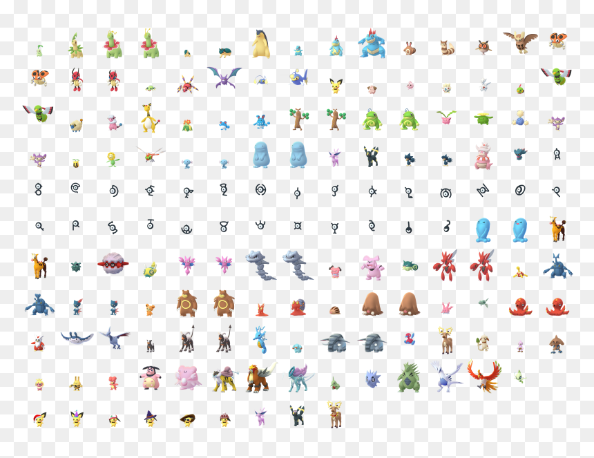 Pokemon Go Johto Pokemon, HD Png Download - pokemon text box png