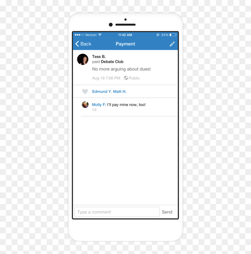 Screenshot, HD Png Download - venmo png