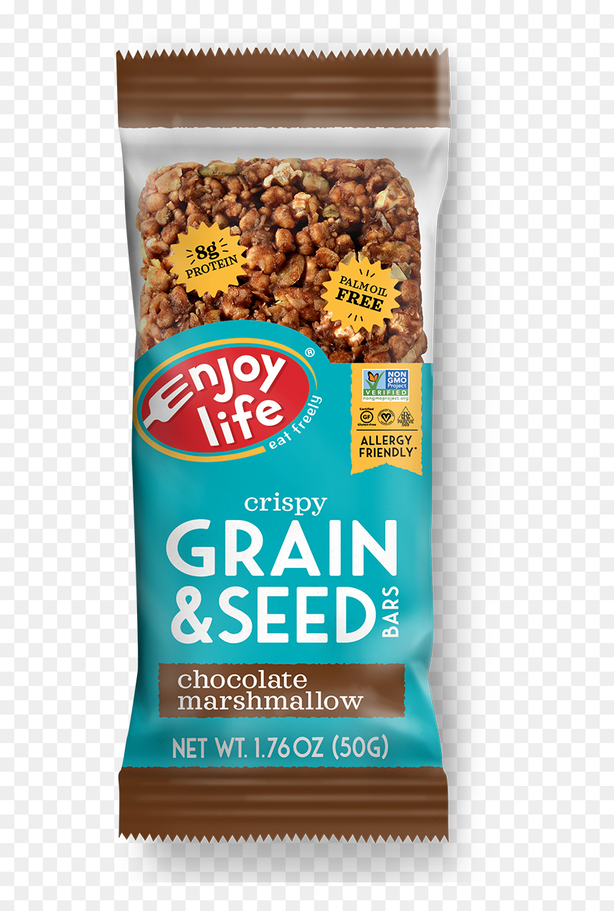 Transparent Marshmallow Png - Enjoy Life Grain And Seed Bars, Png Download - seed of life png