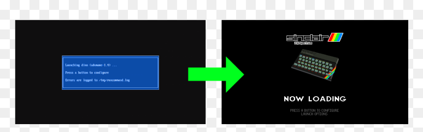 Alt Text - Retropie Runcommand, HD Png Download - launch png