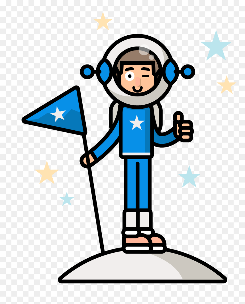Guy Standing In Moon@2x, HD Png Download - guy standing png