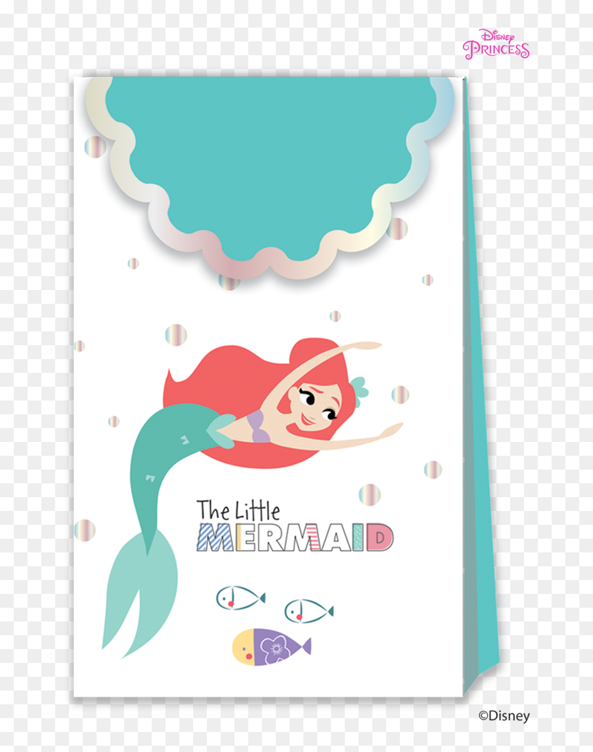 Disney Princess Ariel Under The Sea Party Paper Loot - Ariel, HD Png Download - under the sea png