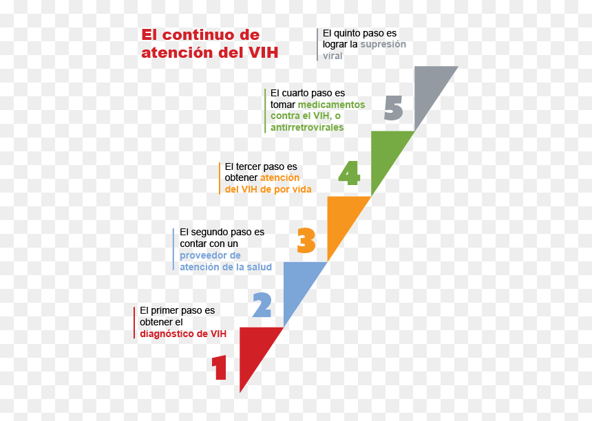 Hiv Care Continuum Ppt, HD Png Download - atencion png