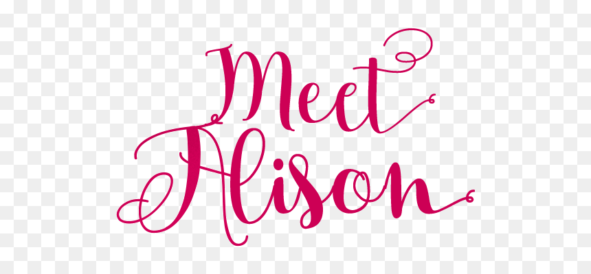 Meet-alison - Calligraphy, HD Png Download - sisters png