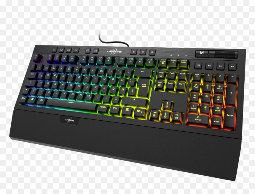 Abx High-res Image - Klávesnice Hama Urage Exodus 900, HD Png Download - gaming keyboard png