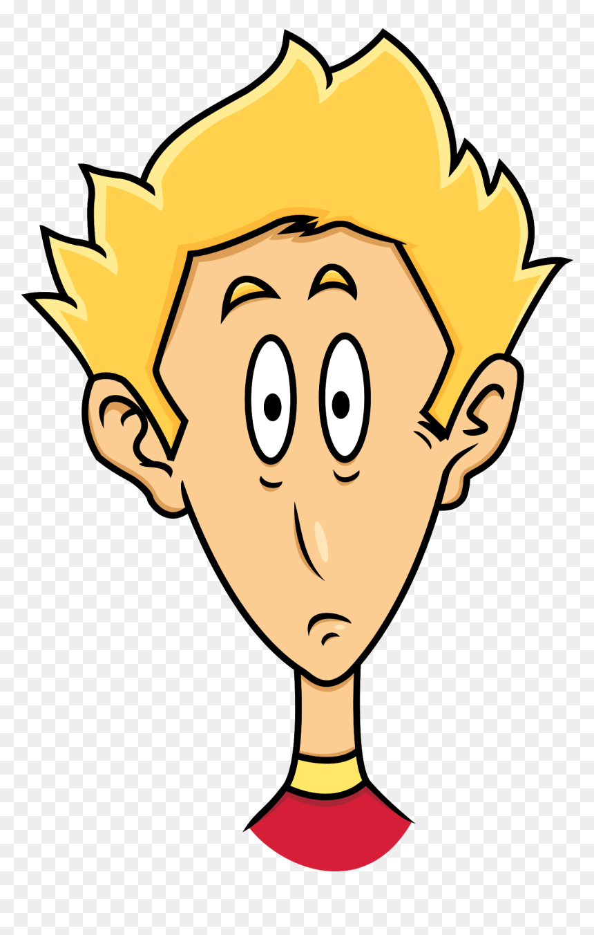 Impressed Blond Man Clip Arts - Impressed Png, Transparent Png - toupee png