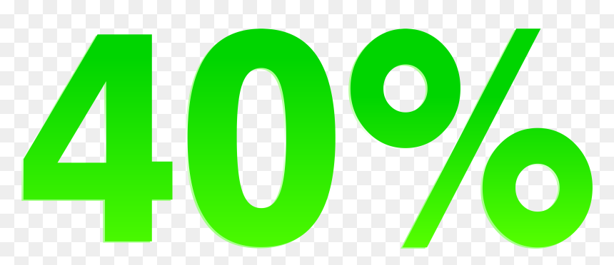 Sale Off 40 Png , Png Download - 30% Clipart Transparent, Png Download - 40 png