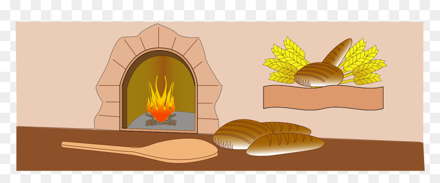Cartoon Clipart Bread Oven Oven, HD Png Download - baker png