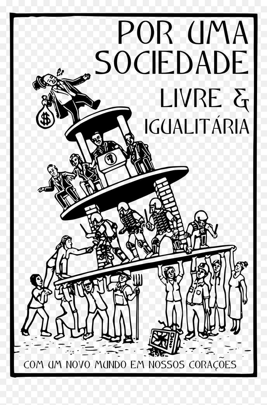 Por Uma Sociedade Livre E Igualitaria Clip Arts - Toward A Free And Equal Society, HD Png Download - corações png