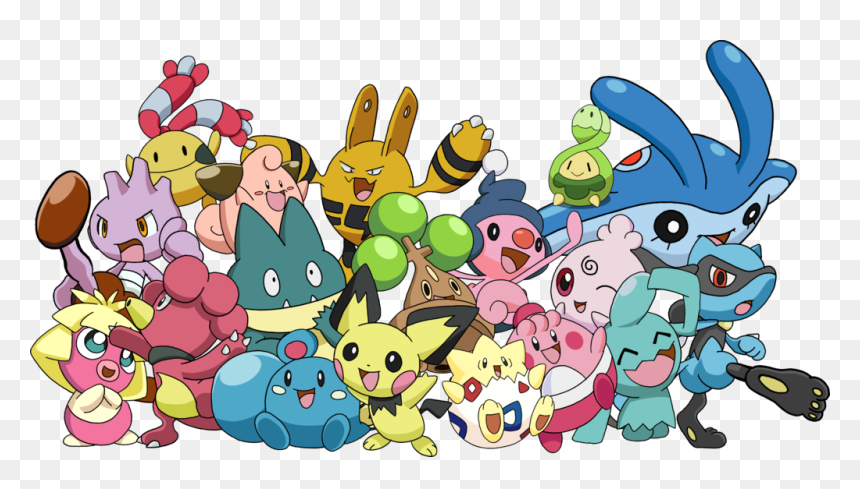 Picture - Baby Pokemon Gen 1, HD Png Download - machamp png