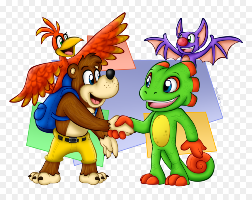 Also, Here Is Some Fan Art - Yooka Laylee For Smash, HD Png Download - yooka laylee png